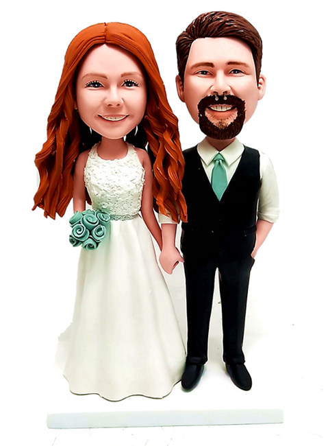 Custom Custom cake toppers personalized wedding cake topper figurines gifts